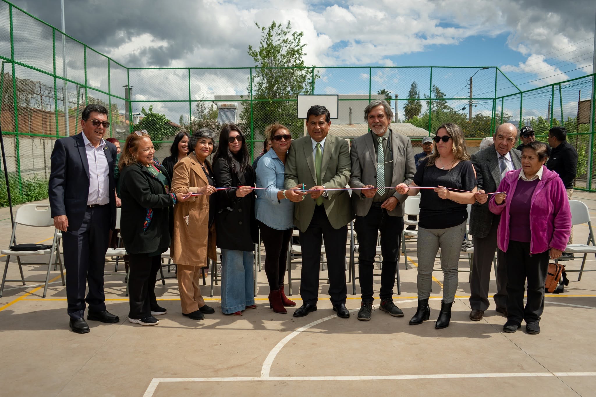 Inauguran renovada Multicancha en Villa San Francisco: un nuevo punto de encuentro deportivo y comunitario