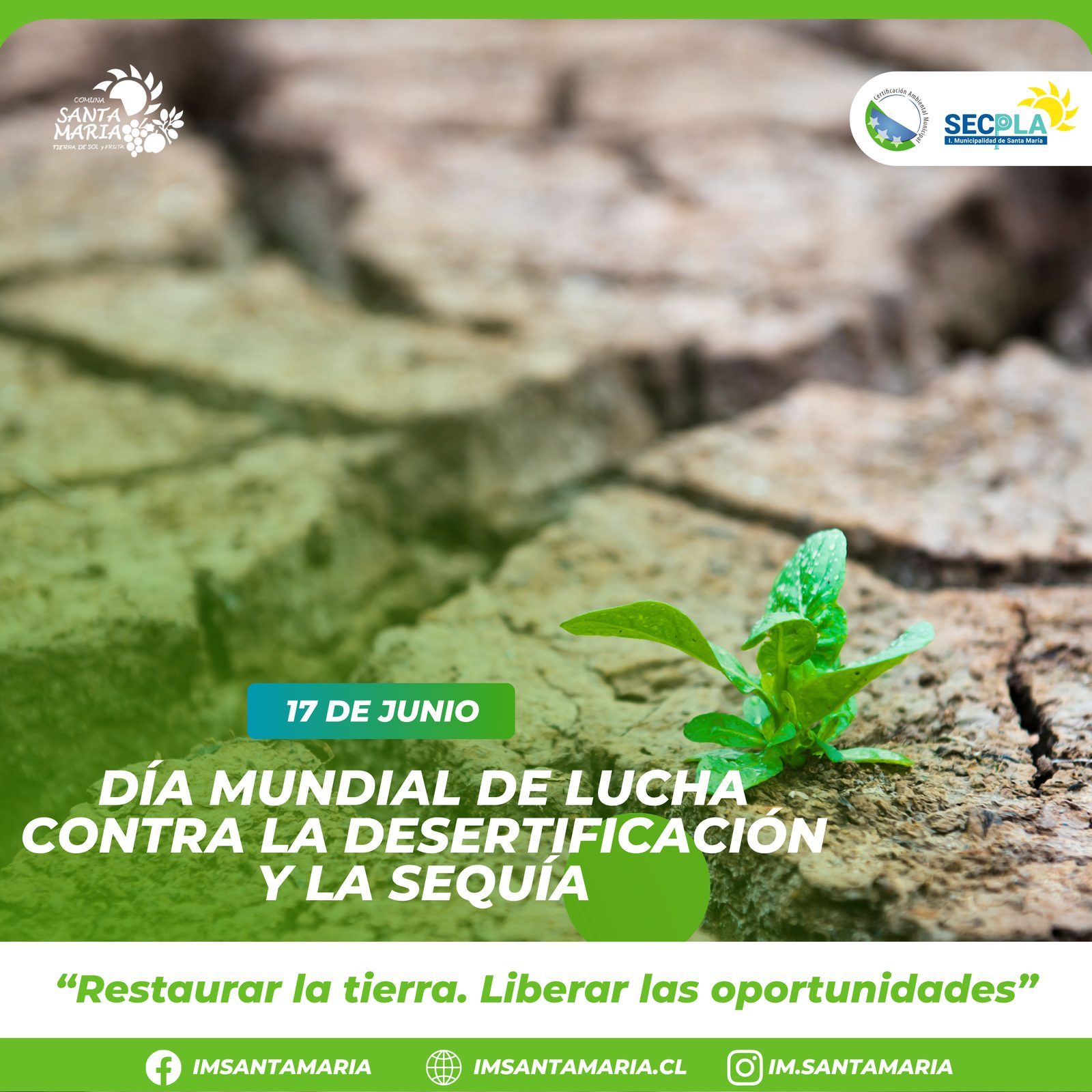 17 de junio | Día Mundial de Lucha contra la Desertificación y la Sequía