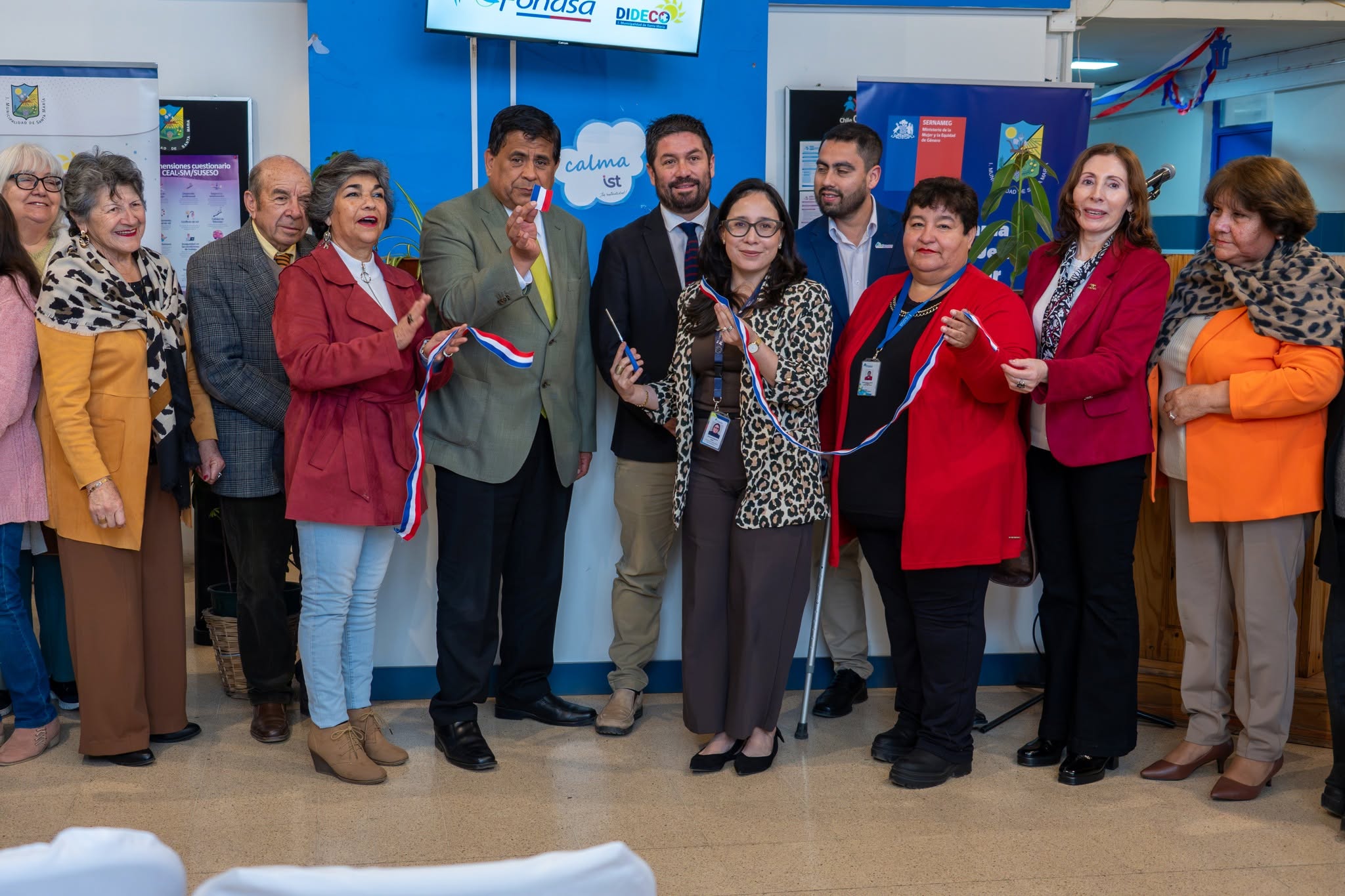 Inconvenientes de traslado llegan a su fin: Inauguran nueva oficina de FONASA en Santa Maria para beneficiar a mas de 11 mil vecinos.