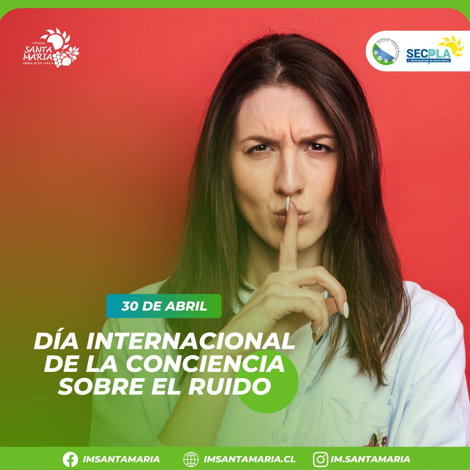 30 de abril Día internacional de la conciencia sobre el ruido