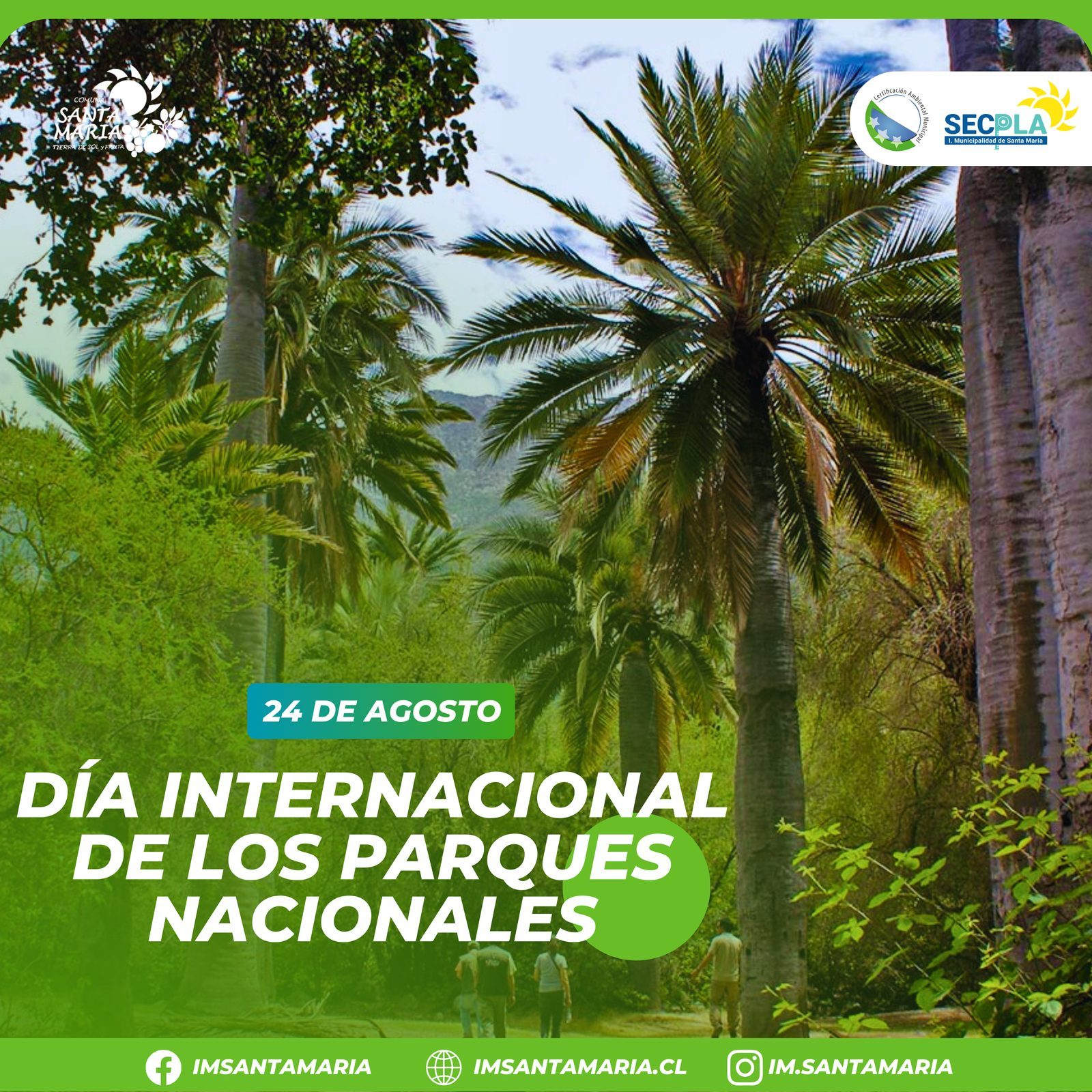 24 de agosto | Día Internacional de los Parques Nacionales