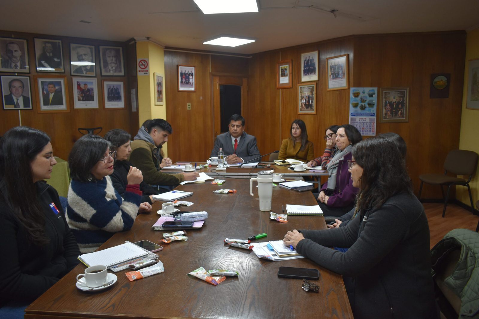 Santa Maria Fortalece su trabajo intersectorial para promover estilos de vida saludables en la comuna.