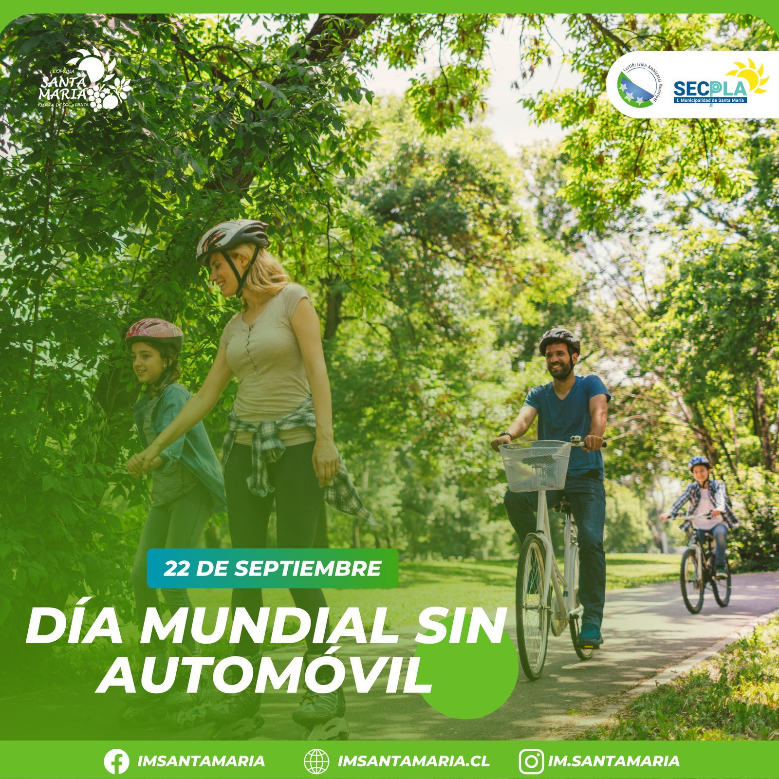 22 de septiembre | Día Mundial Sin Automóvil