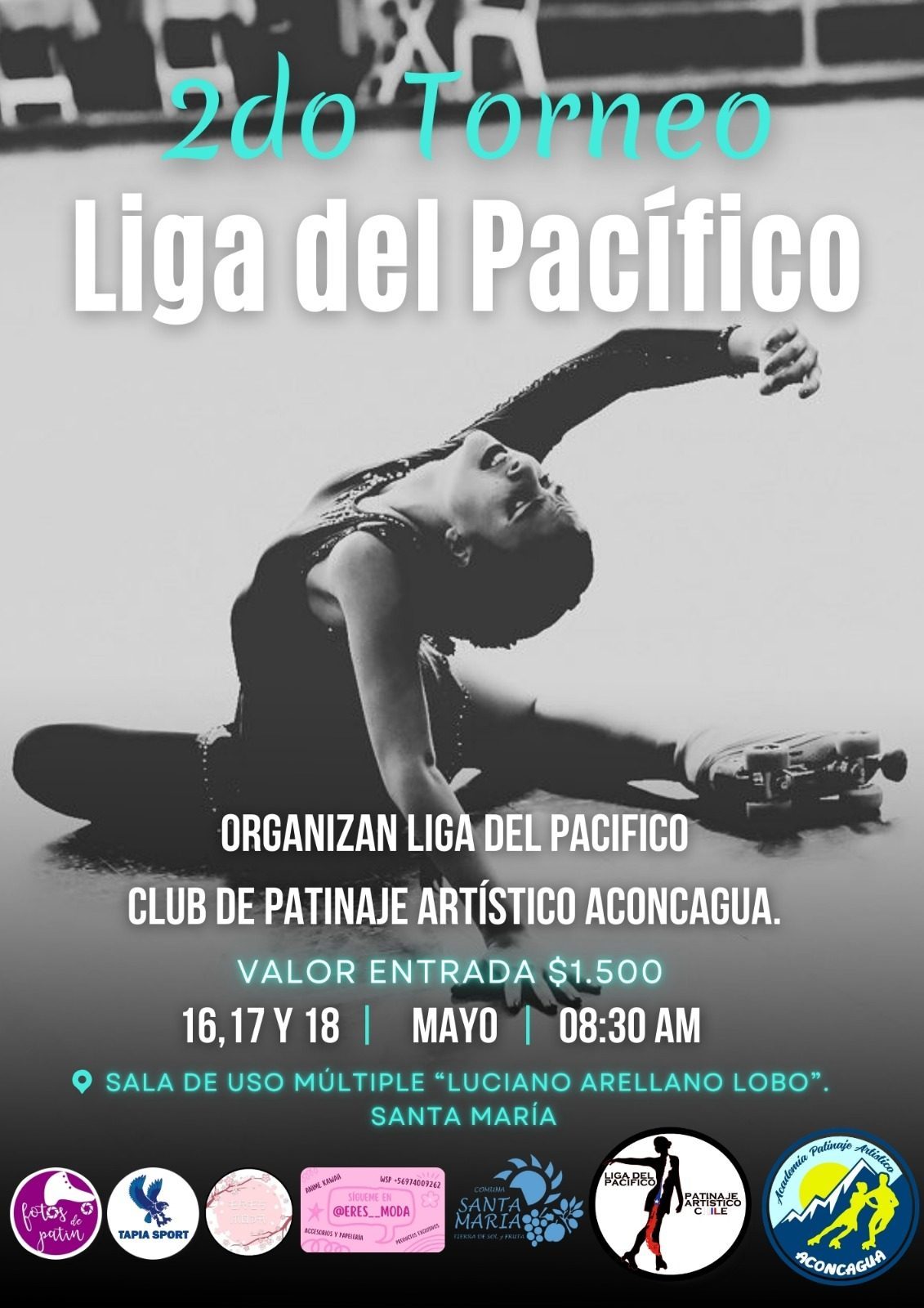 ¡Santa María se viste de gala con el Campeonato Nacional de Patinaje Artístico!