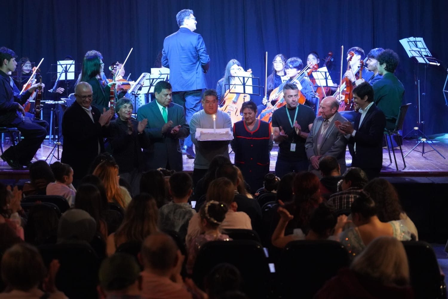 Teatro Municipal de Santa María celebra 14 años con espectacular ceremonia artística